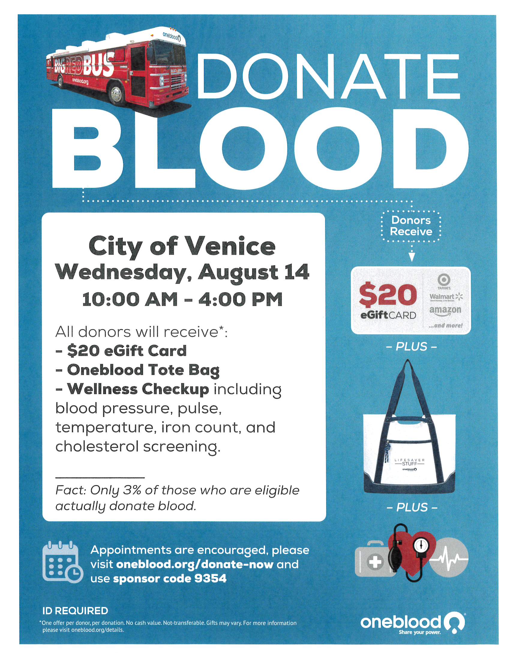 Blood drive 8.14