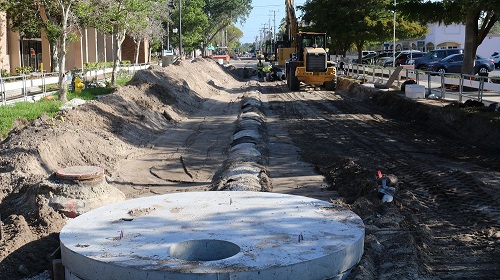 Nokomis Drainage Work 5.1.19