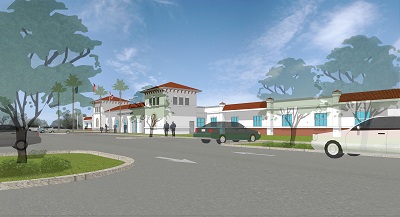 Venice Public Safety Facility rendering