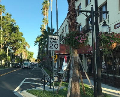 Tampa Ave. 20 mph change