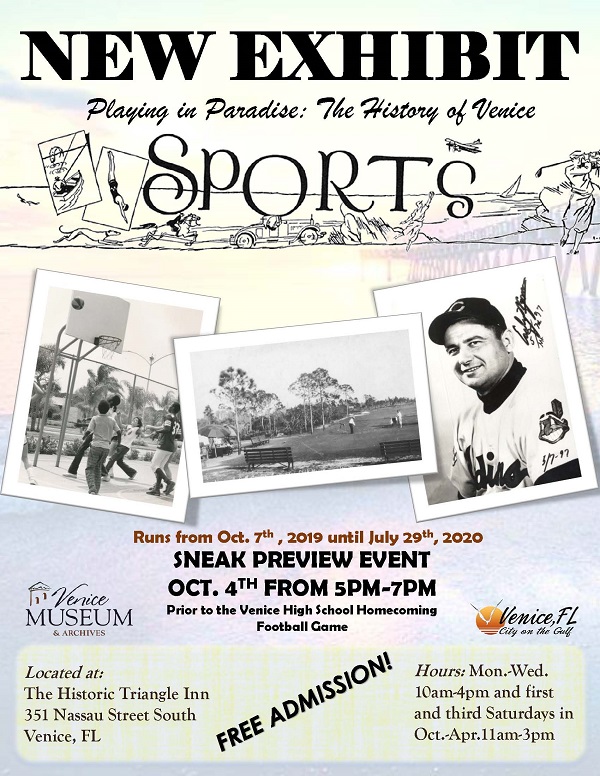 VMA Sports Exhibit Poster 2019