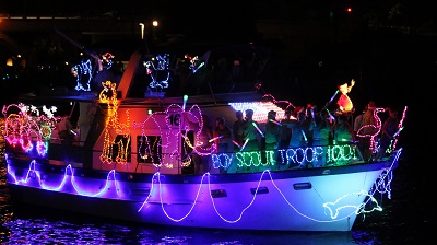 2018 Boat Parade-Boy Scouts