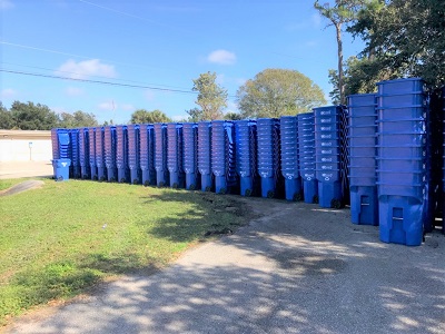 New recycling carts for rollout