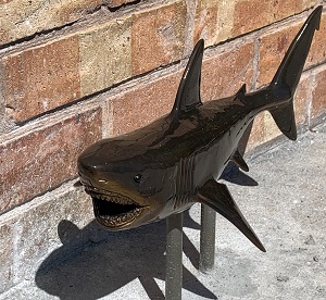 Centennial Park shark sculpture