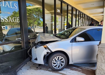 car into structure 5.3.2020