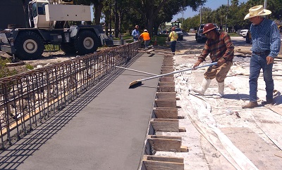 Capri Isles Bridge concrete 5.20.20