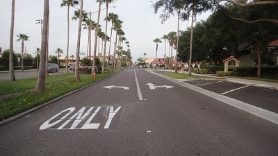 Left turn only at Harbor-Venice Ave