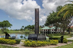 Patriots Park monument, horizontal