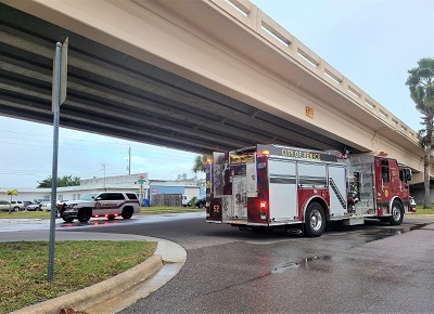 Venice Ave. bridge accident 11.21.20