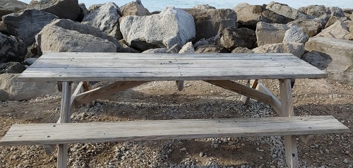 Picnic Table at Jetty