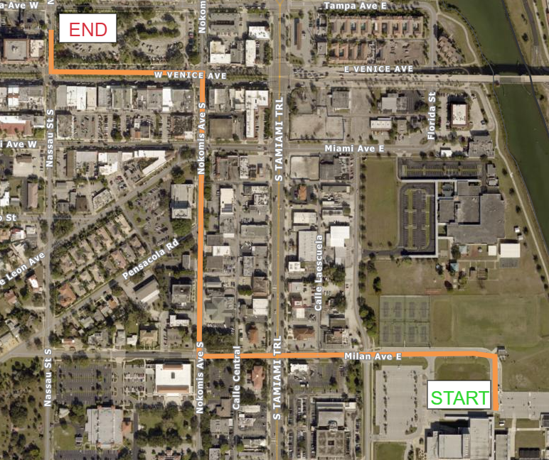 VHS parade route 2021