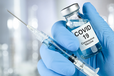 COVID-19 vaccine graphic