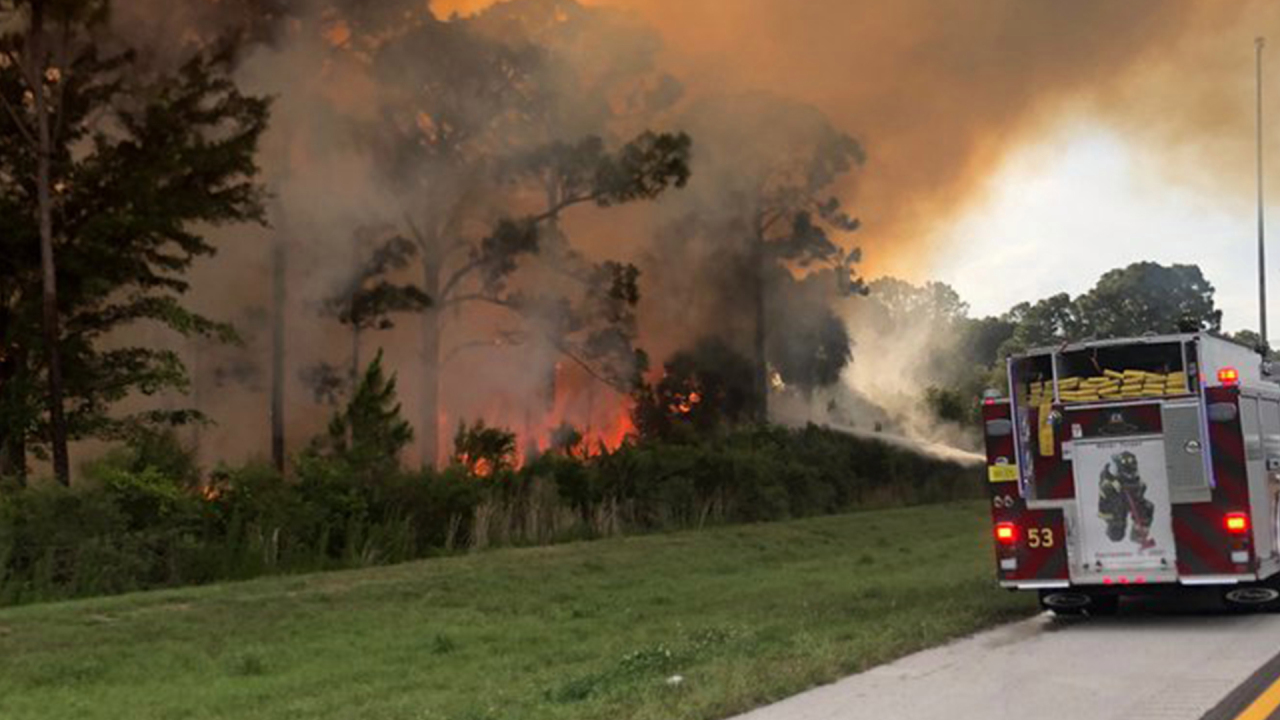 brush fire