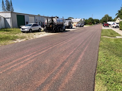 road sealing Oct. 2021