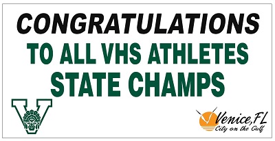 VHS state champs banner