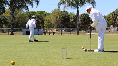 Croquet Court players-Wellfiled