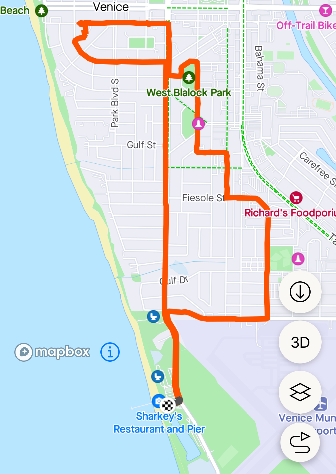 Bike Ride with the Mayor route