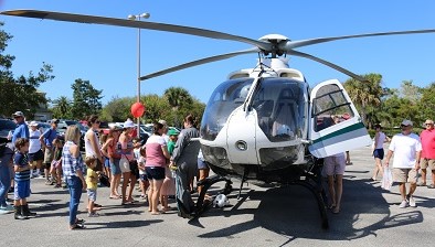 Public Safety Day helicopter